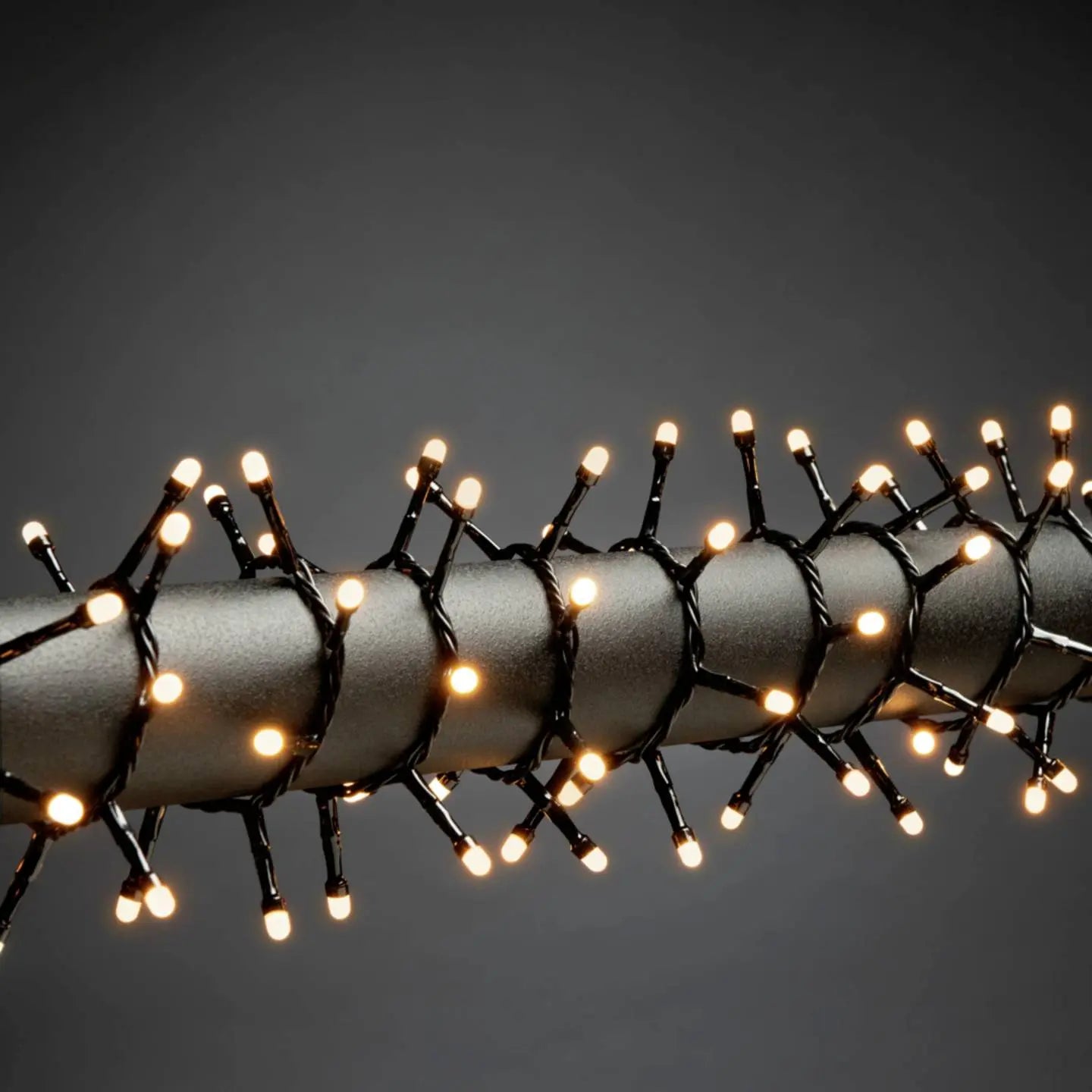 B-Ware Konstsmide Lichterkette Lichterband Micro Led Bernstein Innen Schwarz Kompakt - 7318303875830
