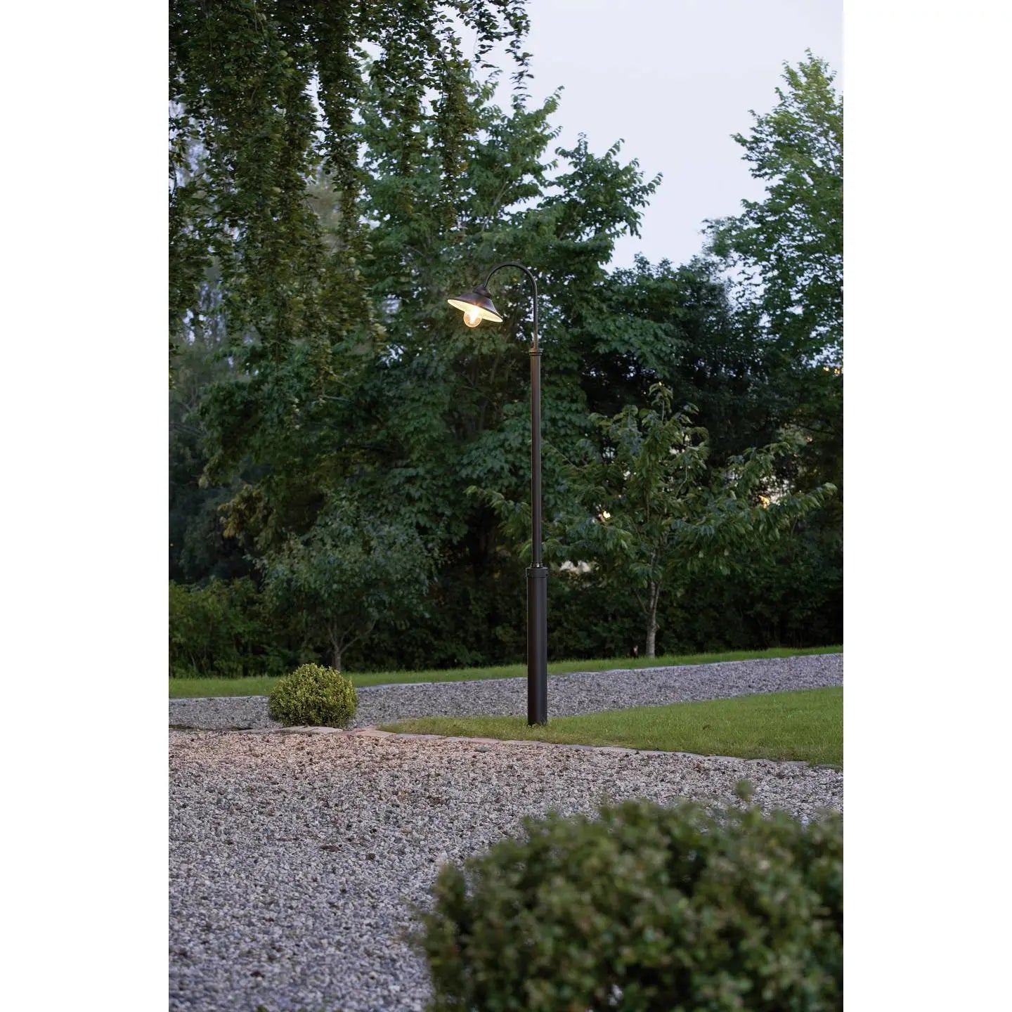 B-Ware Konstsmide Außenstandleuchte Led E27 60 W Vega 560 750 Schwarz Deko Mastleuchte - 7318305607507