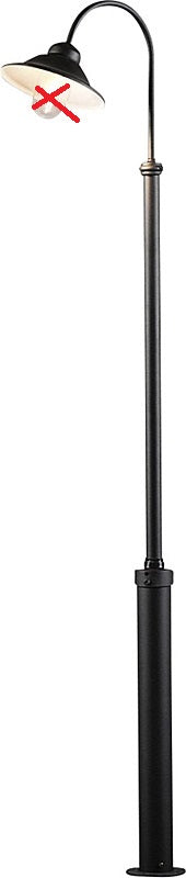 Konstsmide Außenstandleuchte LED E27 60 W Vega 560-750 Schwarz SIEHE TEXT/FOTO - 7318305607507
