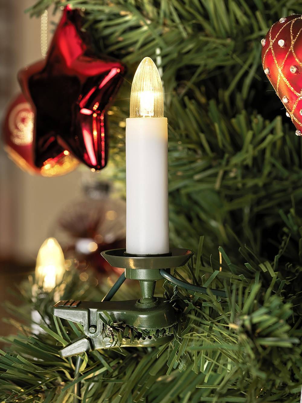 B-Ware Konstsmide Weihnachtsbaum Beleuchtung Innen Netzbetrieben 16 Led Warm Weiß - 7318302010027