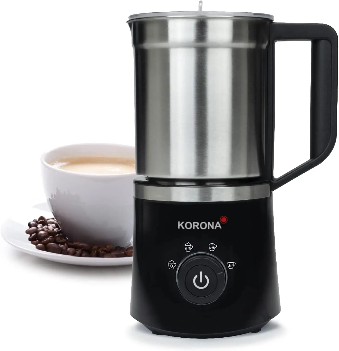 B-Ware Korona Milchaufschäumer Milchschäumer Induktion Aufschäumer Lieferumfang - 4053035180502