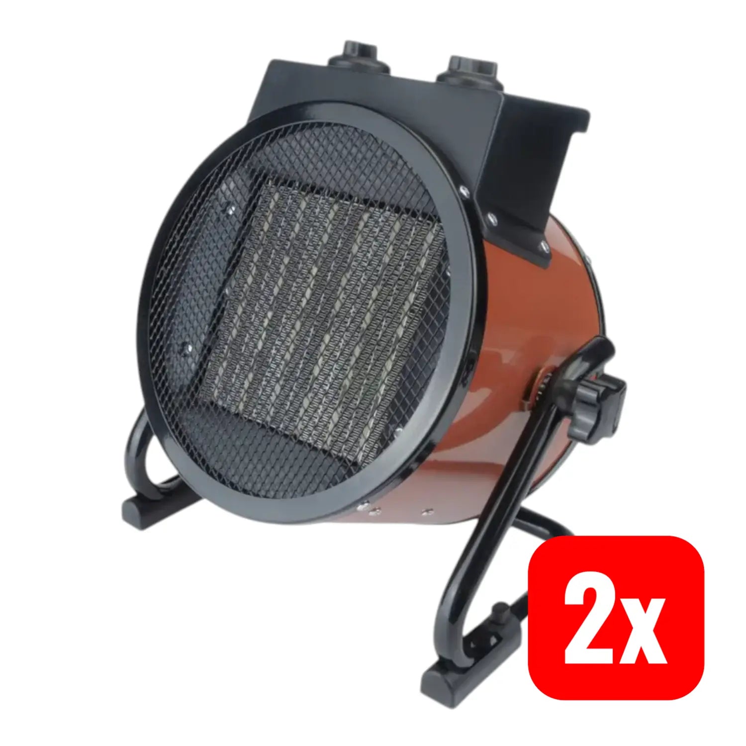 B-Ware Korona Keramik Heizgebläse Heizgerät Lüfter Heizung Elektrisch Heizer 2 Stück - 4053035600024