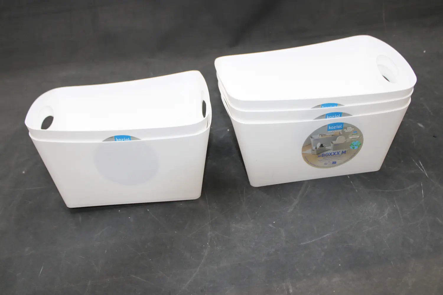 B-Ware Koziol   Boxxx Aufbewahrungsbox M Recycled Aufbewahrungskiste 5 Stück Siehe Text - 4002942562734