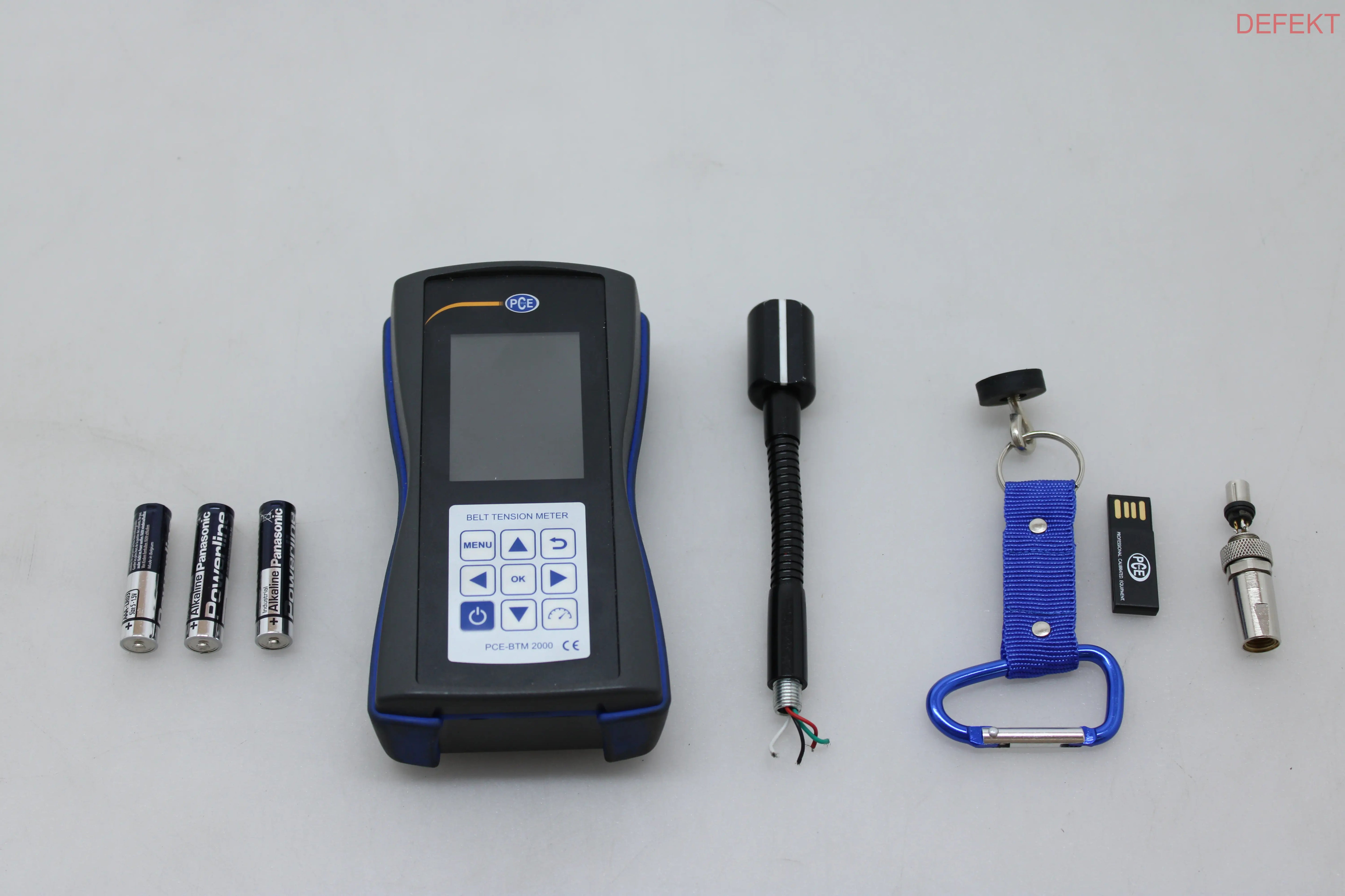 D-Ware Pce Instruments Pce Btm2000 Kraftmessgerät Riemenspannungsmesser Defektware - 4250348722577