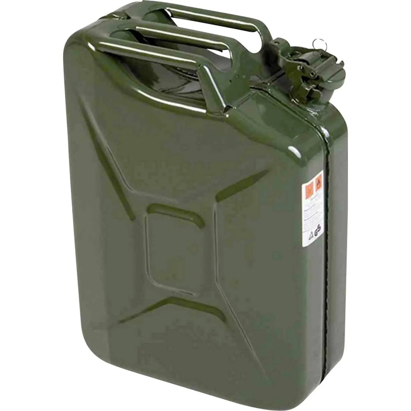 B-Ware Hünersdorff Kraftstoffkanister Benzinkanister Metall Grün 20 Liter Un Zulassung - 4007228704495