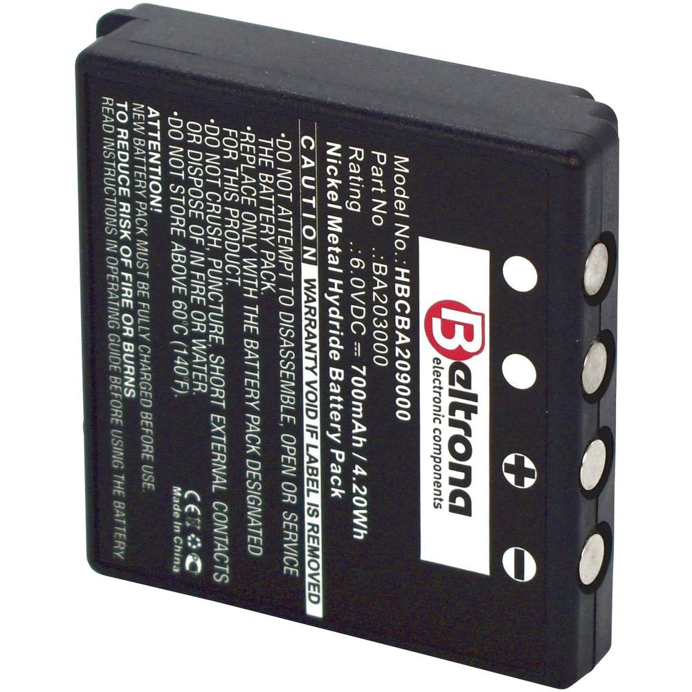 Beltrona Kran Fernbedienungs Akku 6 V Geräteakkus Kran Fernbedienung Akkus B-Ware - 4064161263939