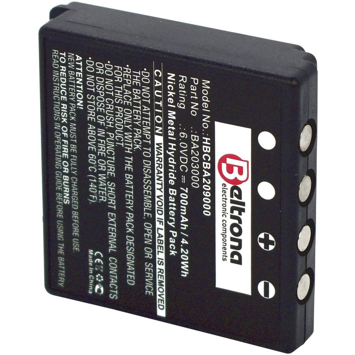 Beltrona Kran Fernbedienungs Akku 6 V Geräteakkus Kran Fernbedienung Akkus B-Ware - 4064161263939