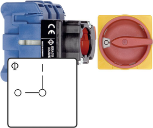 B-Ware Kraus & Naimer Kg10 B T202/01 Ft2 Lasttrennschalter Drehschalter Rot Gelb 1 St.