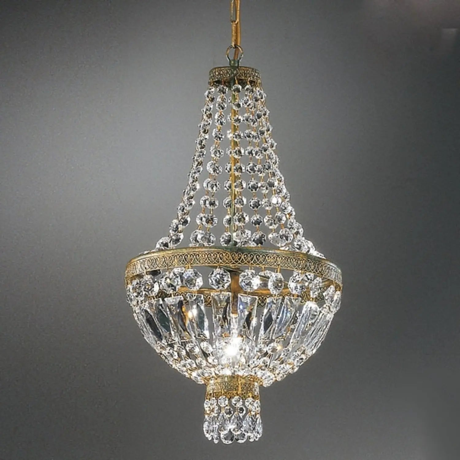 B-Ware Kögl Kristall Hängeleuchte Cupola Hängelampe Deckenlampe Deckenlicht Lampe Licht - 4040766141124