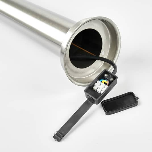 B-Ware Lindby Kristof Sensor Wegeleuchte Sockelleuchte Außenleuchte Leuchte Edelstahl   - 4251096517866