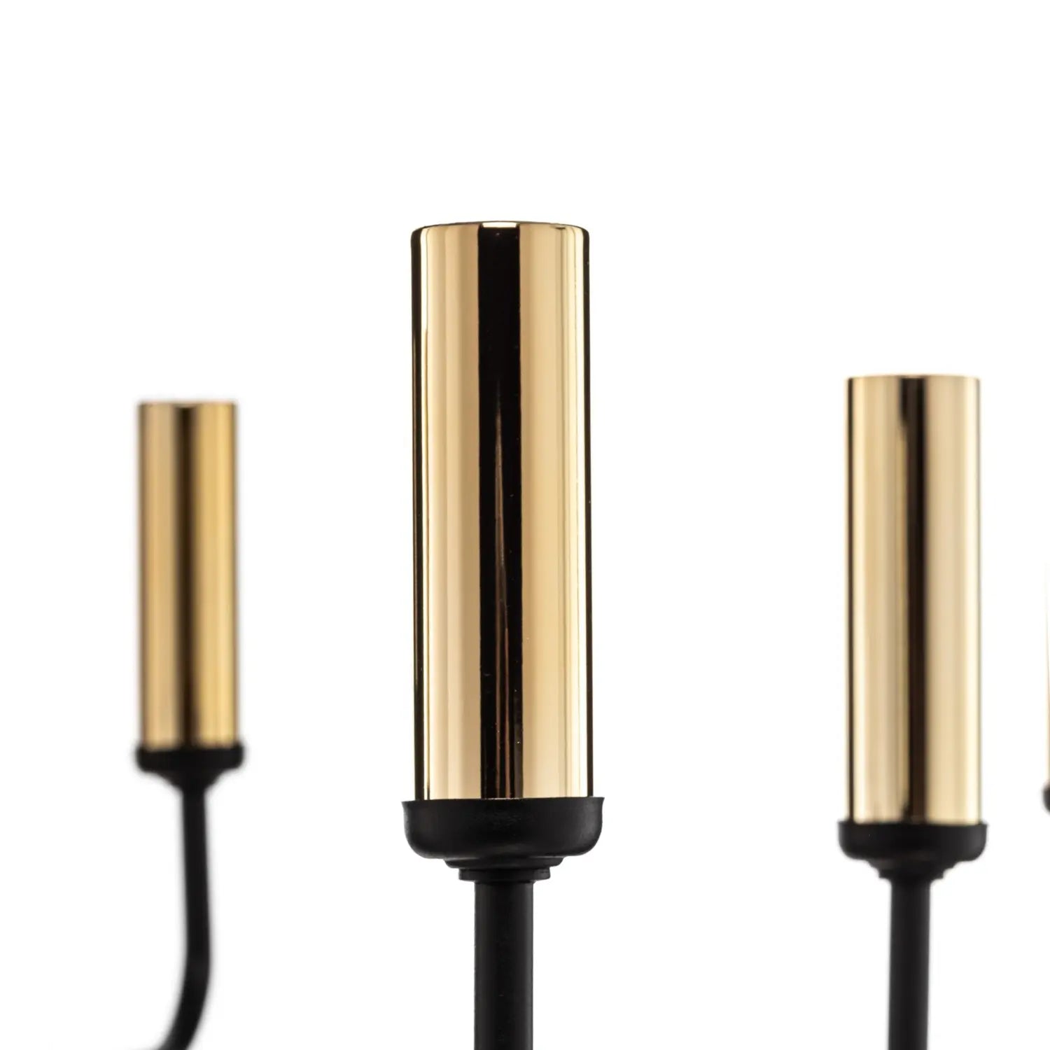 B-Ware Ampli Kronleuchter Leuchte Schwarz Gold 8 Flammig Deckenleuchte Hängeleuchte 726 - 5905563001288