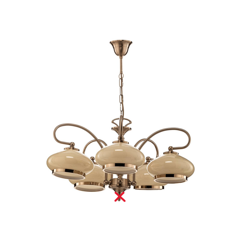 Alfa Kronleuchter Aurora Deckenlampe Deckenlicht Deckenleuchte Lampe Siehe Text B-Ware