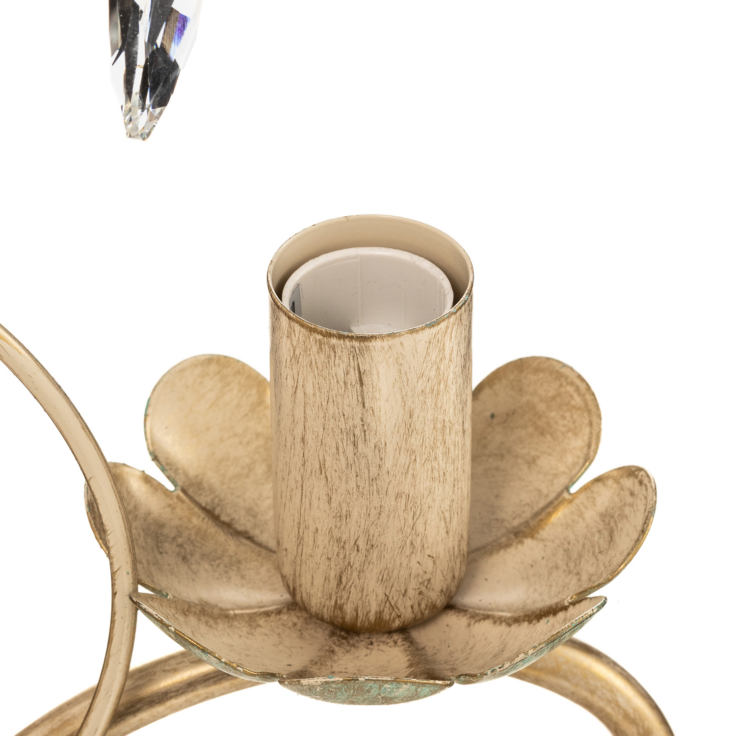 B-Ware Florina Kronleuchter Hängeleuchte Hängelampe Leuchte Lampe Deckenleuchte Licht