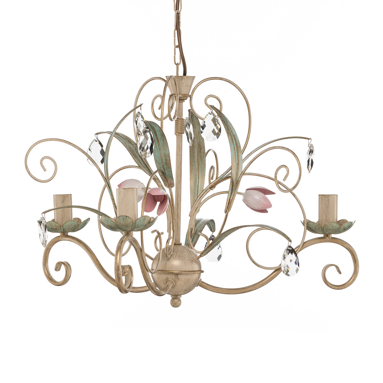 Florina Kronleuchter Hängeleuchte Hängelampe Leuchte Lampe Deckenleuchte Licht B-Ware - 5907812624460