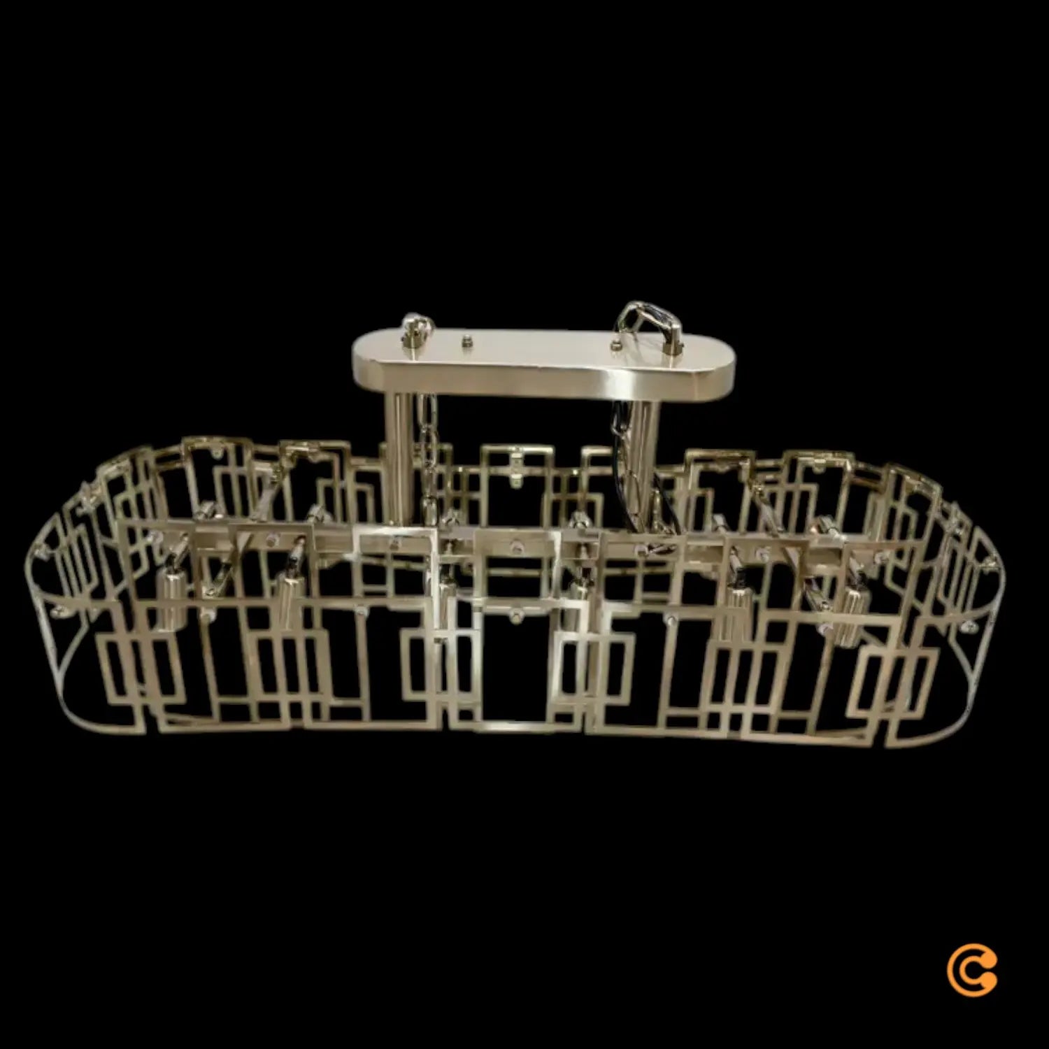 B-Ware Lucea Kronleuchter Deckenleuchte Karmella 100 Cm Messing Siehe Text/Foto - 8698525632329