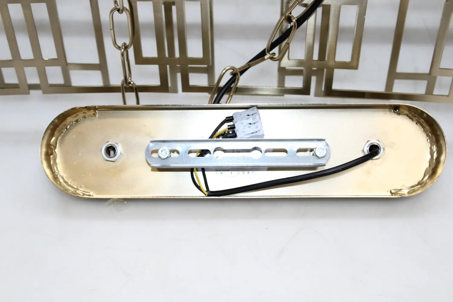 B-Ware Lucea Kronleuchter Deckenleuchte Karmella 100 Cm Messing Siehe Text/Foto - 8698525632329
