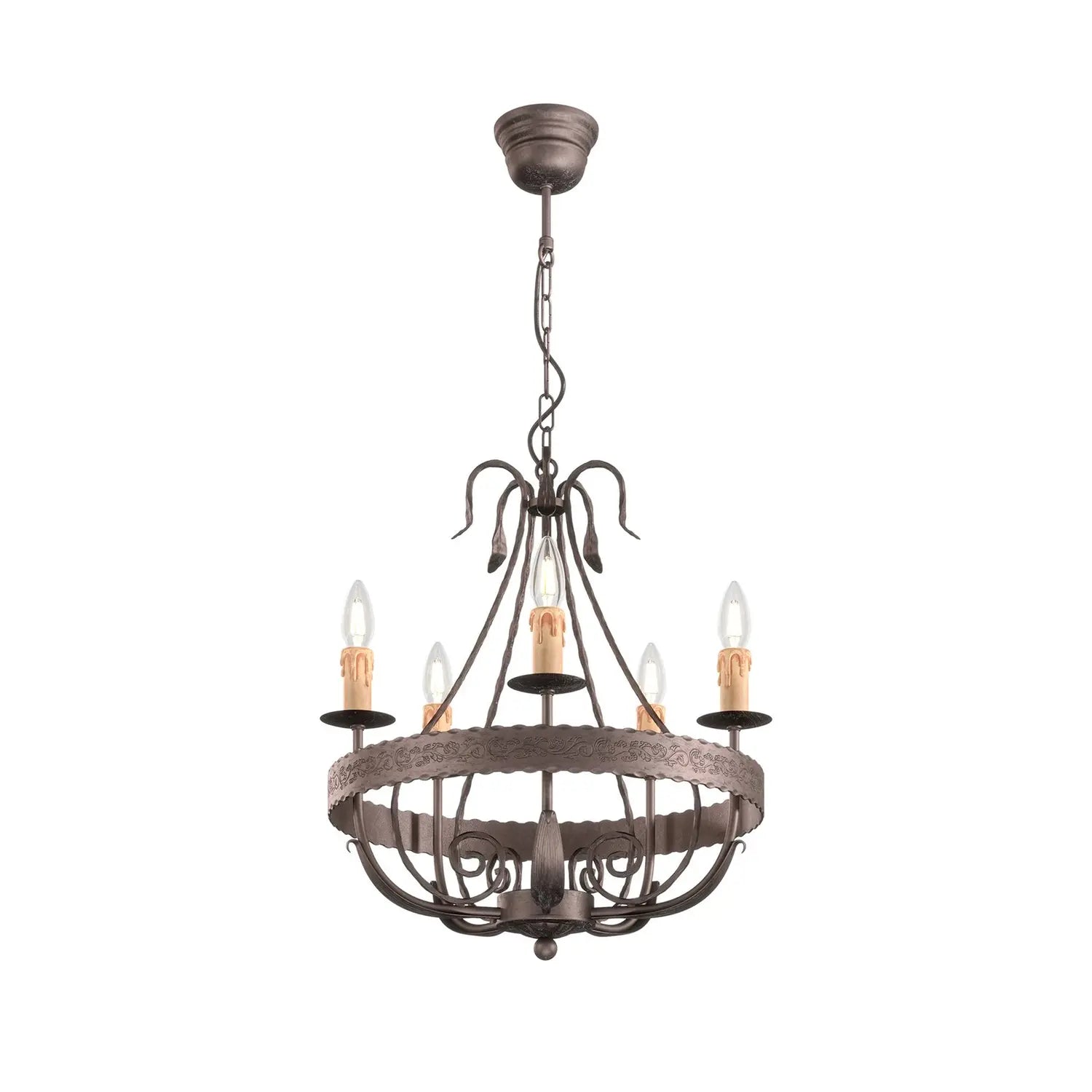 B-Ware Kronleuchter Loara 5 Flg Leuchte Kronlampe Deckenlampe Deckenleuchte Siehe Text - 5907812627461