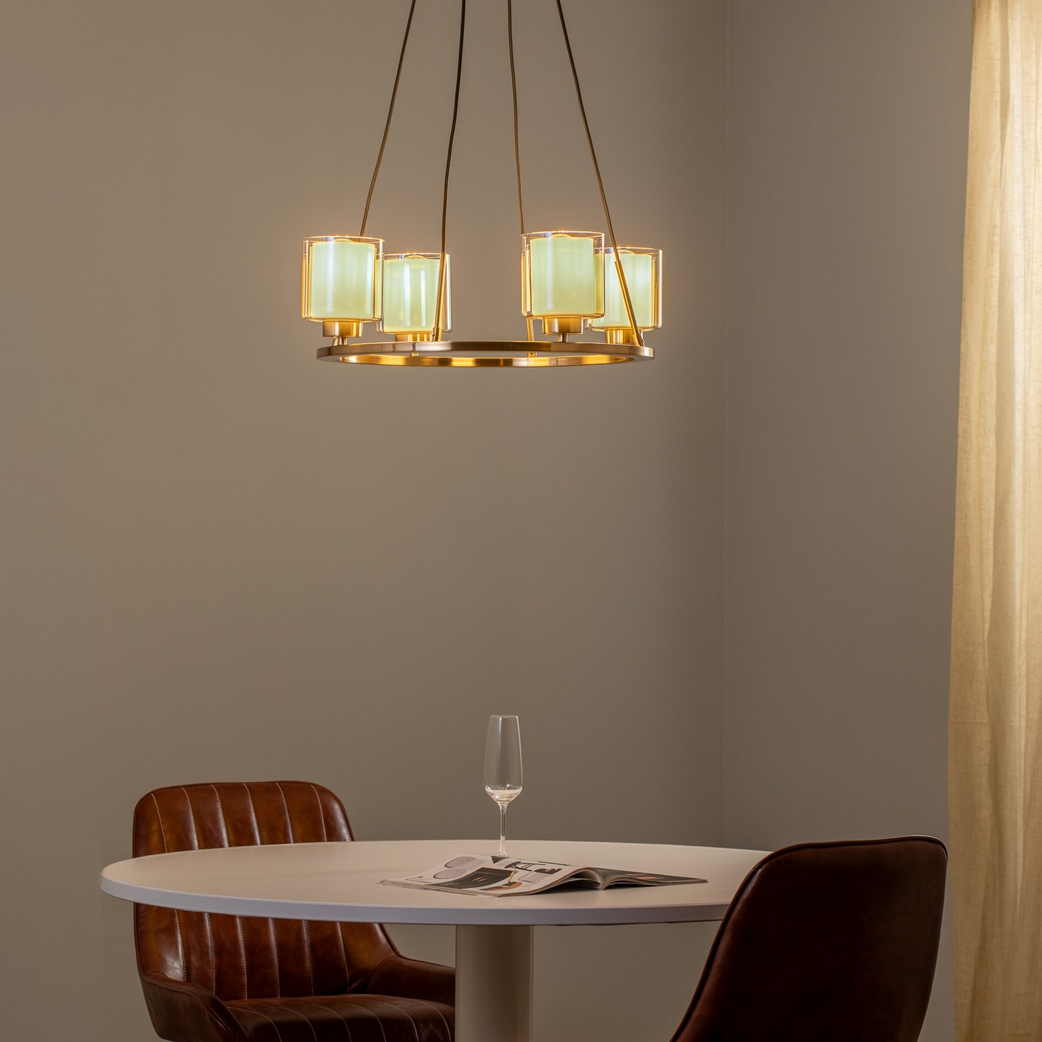 B-Ware Ressa Kronleuchter Hängeleuchte Hängelampe Leuchte Lampe Deckenleuchte Licht - 8699508192021