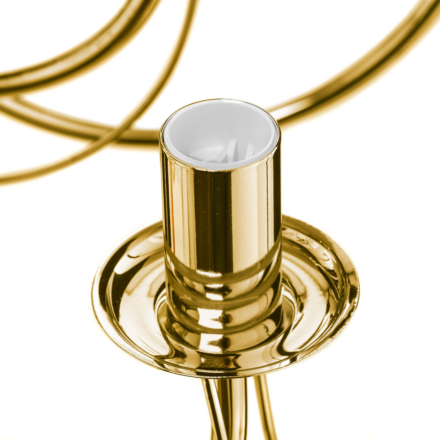 B-Ware Kronleuchter Deckenlampe Leuchte Retro 16 Flammig Gold Esszimmer Beleuchtung - 5905563001653