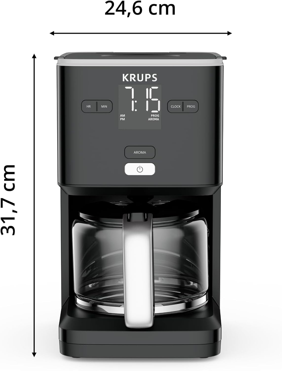 Krups Km 6008 Smart'n Light Filterkaffeemaschine Siehe Text/Foto B-Ware - 3045387241926