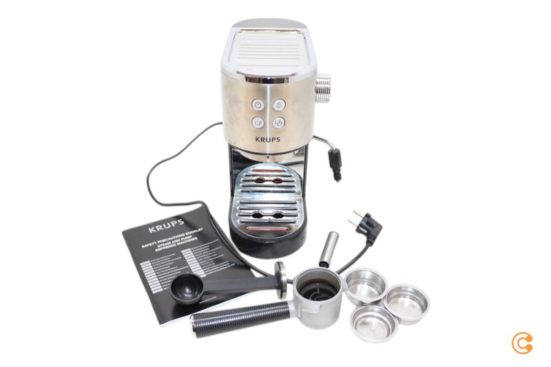Krups Virtuoso Xp442 C11 Espressomaschine Siebträger Siehe Text/Foto B-Ware - 3016661163913