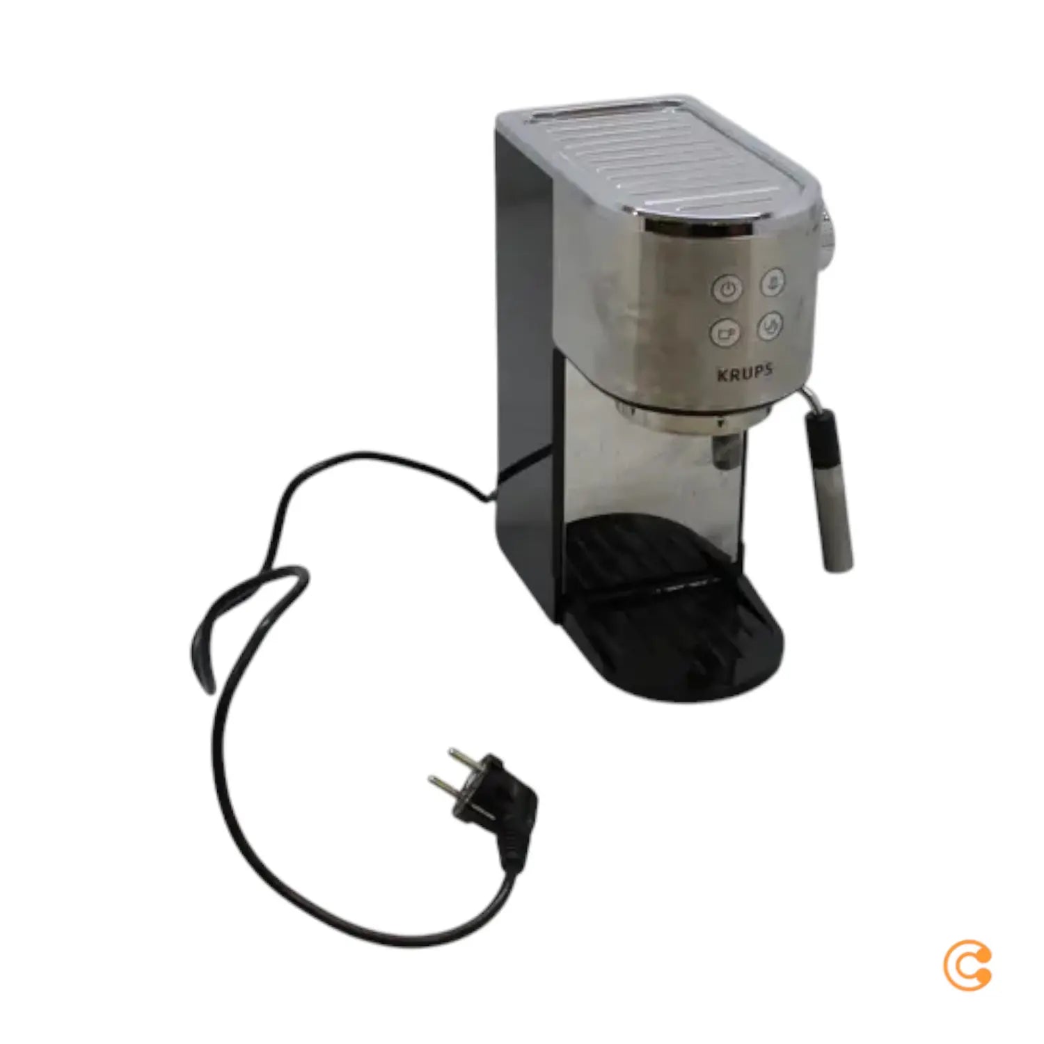 C-Ware Krups Virtuoso Xp442 C11 Espressomaschine Siebträger Schwarz Siehe Text/Foto - 3016661163913