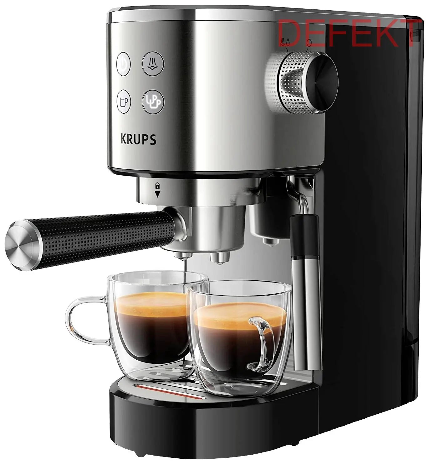 D-Ware Krups Virtuoso Xp442 C11 Espressomaschine Siebträger Kaffeeautomat Defektware - 3016661163913