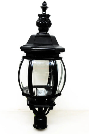 B-Ware Ks Lighting Außenlaterne Lampenkopf Typ 5505 E27 Ip44 Schwarz Außenleuchte Led