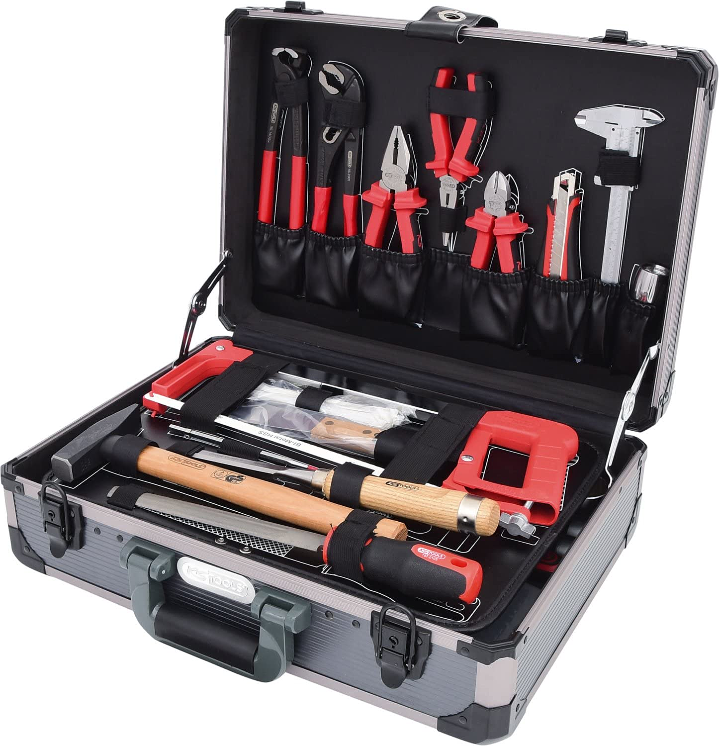Ks Tools 1/4"+1/2" Universal Werkzeug Satz Werkzeugkoffer Werkzeug Set 149 Tlg. B-Ware - 4042146679685