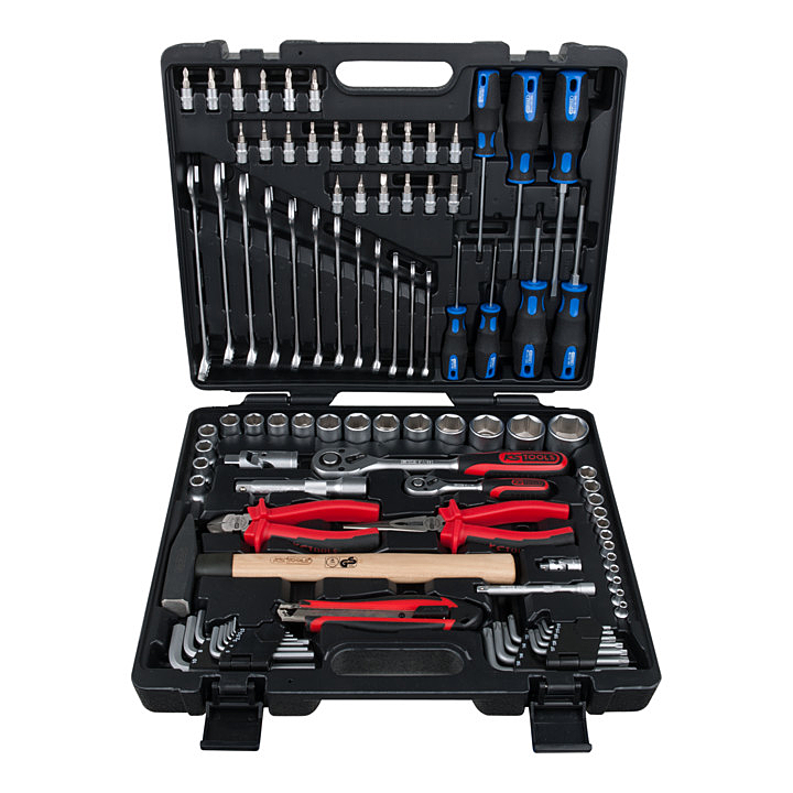 Ks Tools 1/4"+3/8"+1/2" Universal Werkzeug Satz 97 Tlg. Inkl. Kunststoffkoffer B-Ware - 4042146692684