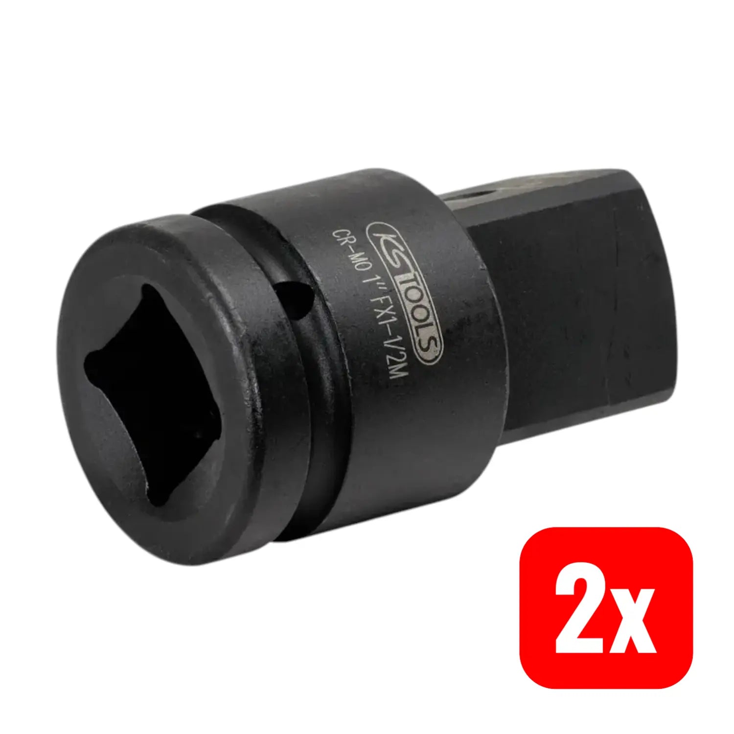 B-Ware Ks Tools Steckschlüssel 515 1799 Vergrößerungsstück Adapter 1" L 82 Mm 2 Stück - 4042146035092