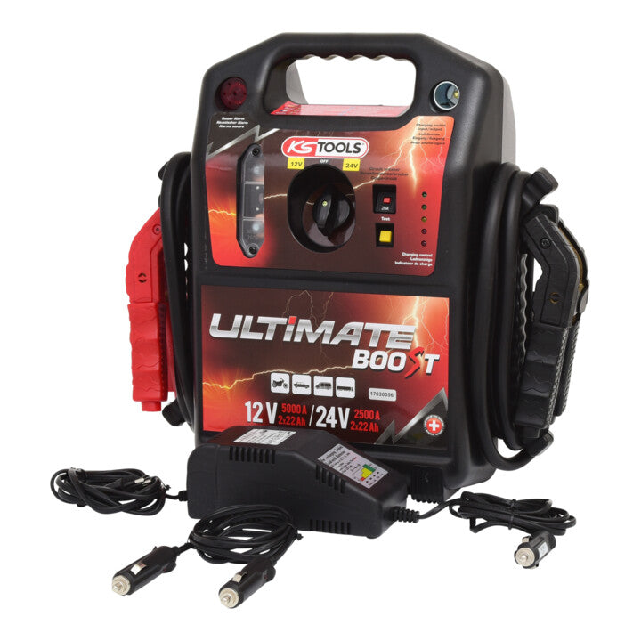 KS Tools Batterie Booster Starthilfegerät Startergerät KFZ Ladegerät 1700A - 4042146676790