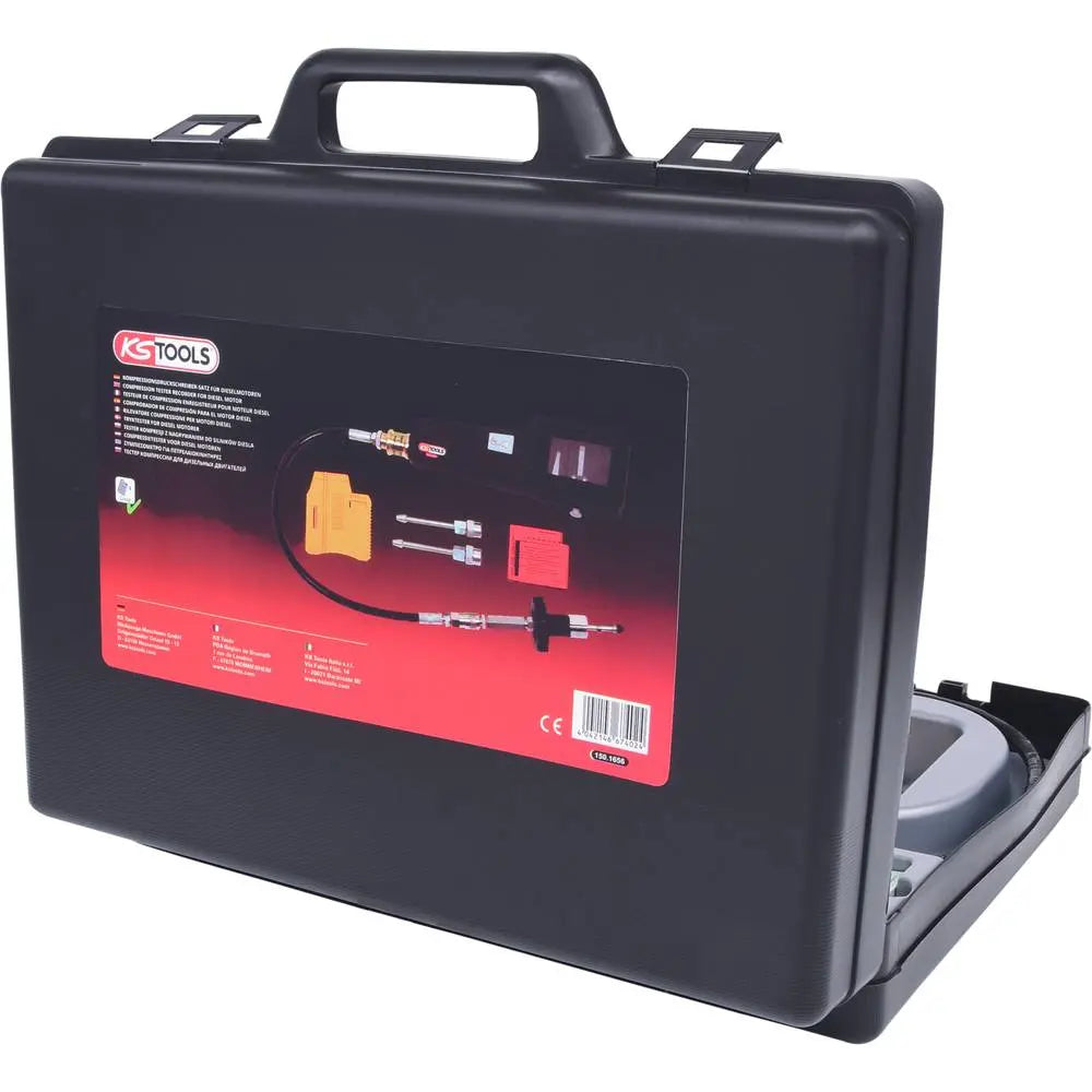 B-Ware Ks Tools Kompressionsprüfgerät Drucktester Set Diesel Motoren Koffer 53 Teilig - 4042146674024