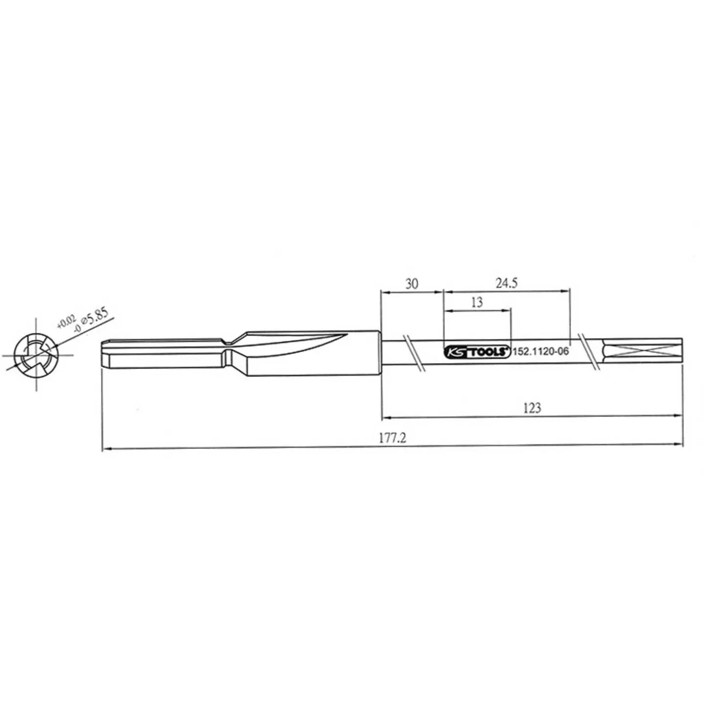 B-Ware Ks Tools Reibahlenset Reinigungsset Glühkerzen Werkzeug Glühkerzenschacht 9tlg - 4042146475966