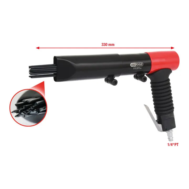B-Ware Ks Tools Nadelentroster Nadelhammer Druckluft Stahl Handwerk Werkzeug - 4042146257630