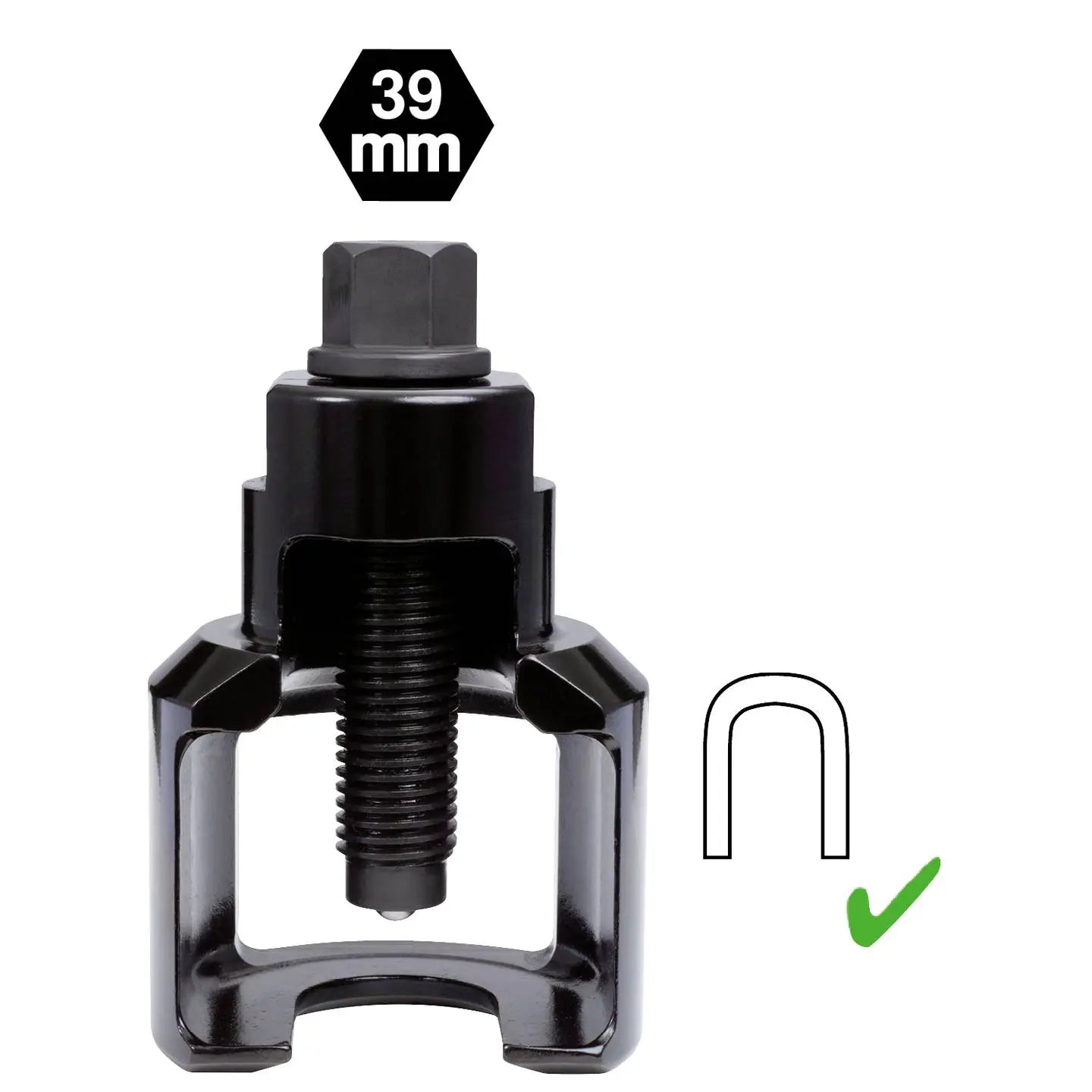 B-Ware Ks Tools Kugelgelenk Abzieher Trennwerkzeug Kugelkopf Trapezspindel 39 Mm Tool - 4042146378212