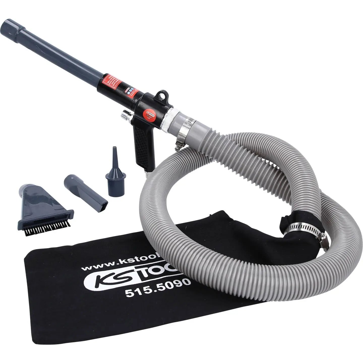 B-Ware Ks Tools Druckluftpistole 515.5090 Blaspistole Sauger Reinigung Beutel 6.3 Bar  - 4042146548257