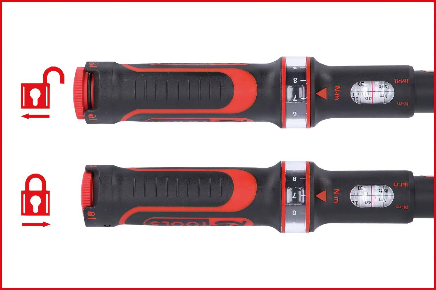 Ks Tools 516.1532 516.1532 1/2" Ergotorque Ratschen Drehmomentschlüssel B-Ware