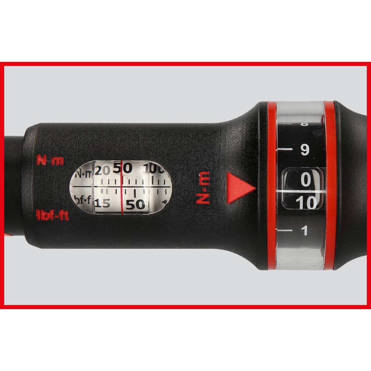 KS Tools Drehmomentschlüssel Ratsche Mikrometerskala Sichtfenster Handgriff726 - 4042146231364