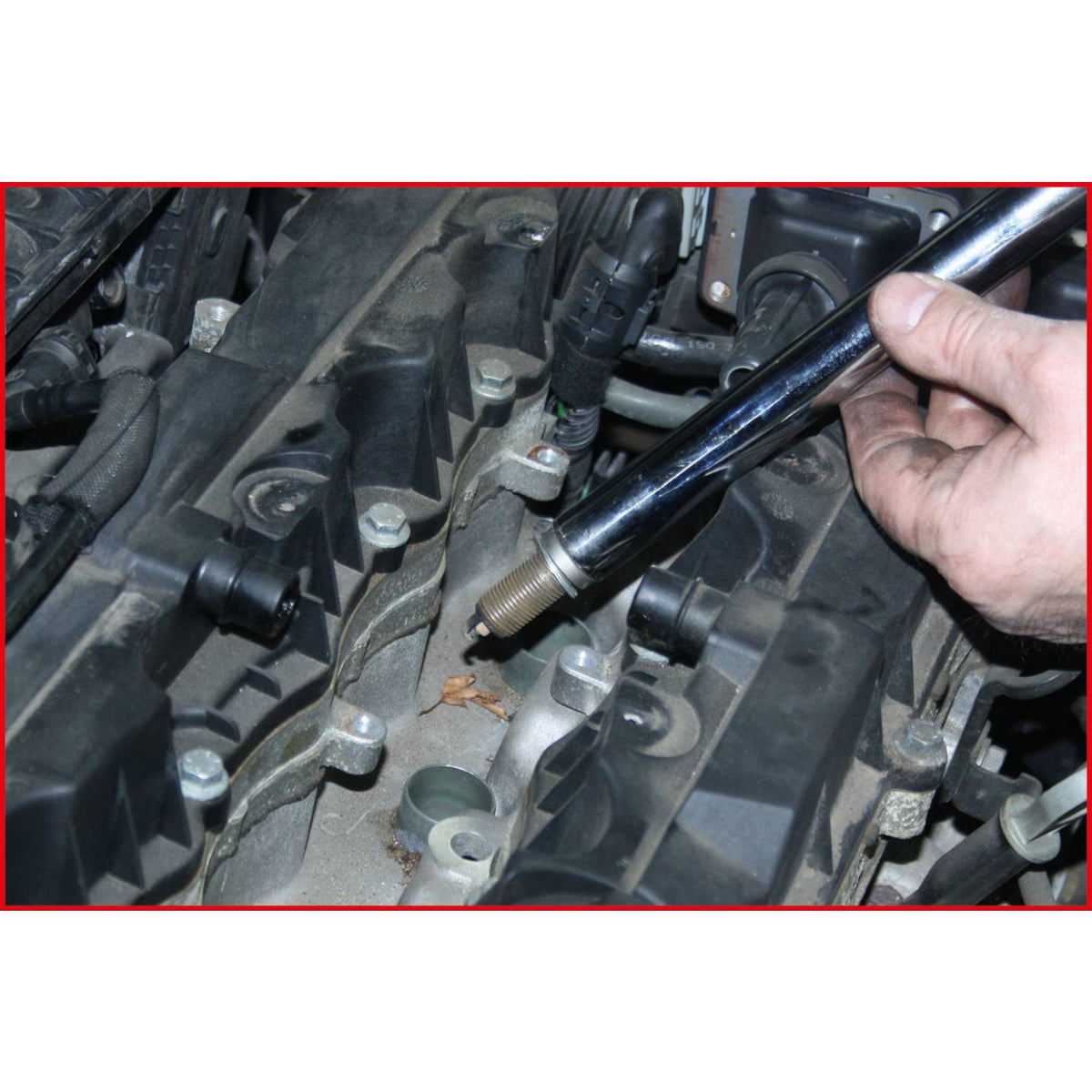 KS Tools Stecknuss Zündkerzennuss Zündkerzen 3 8 Zoll 14 mm Lang CV Stahl 12kant - 4042146307847