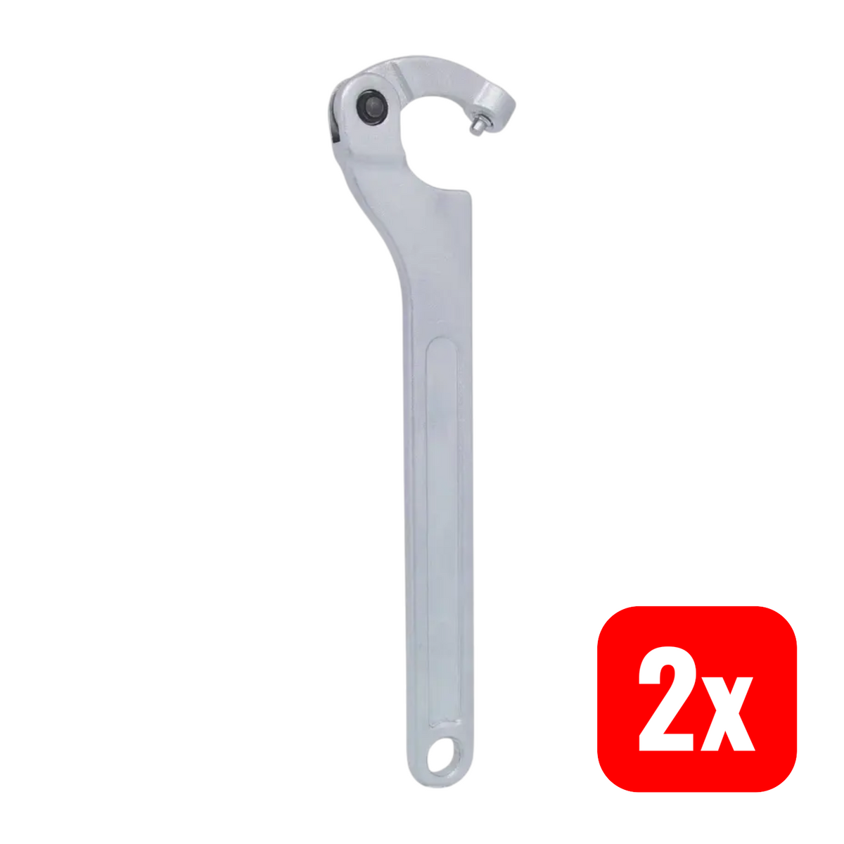 KS Tools Hakenschlüssel 517 1324 Schraubenschlüssel Kreuzloch 35-50 mm 2 STÜCK - 4042146544433