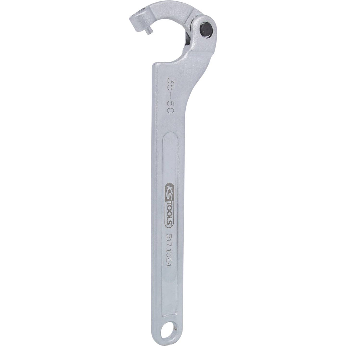 KS Tools Hakenschlüssel 517.1324 Schraubenschlüssel Kreuzlochmutter 35 - 50 mm - 4042146544433