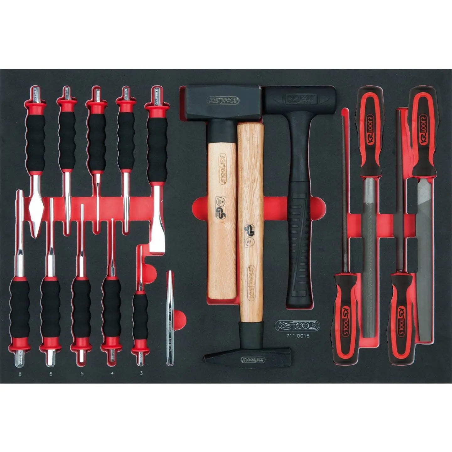 B-Ware Ks Tools Werkzeugset Systemeinlage Werkzeugkoffer Schaumstoff Satz - 4042146574850