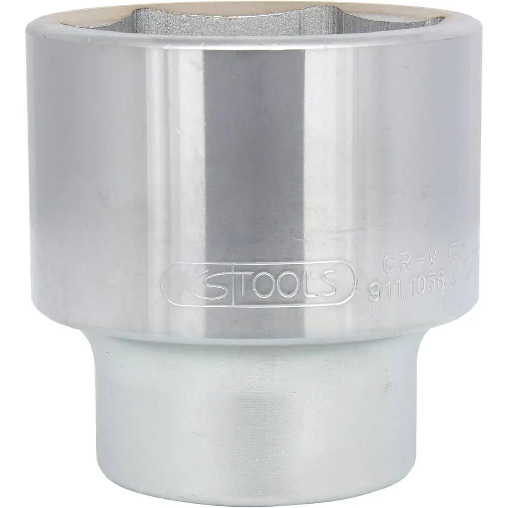 B-Ware Ks Tools Stecknuss Nuss 58mm Chrom Vanadium Stahl 81mm Vierkantantrieb 911.1058 - 4042146044254
