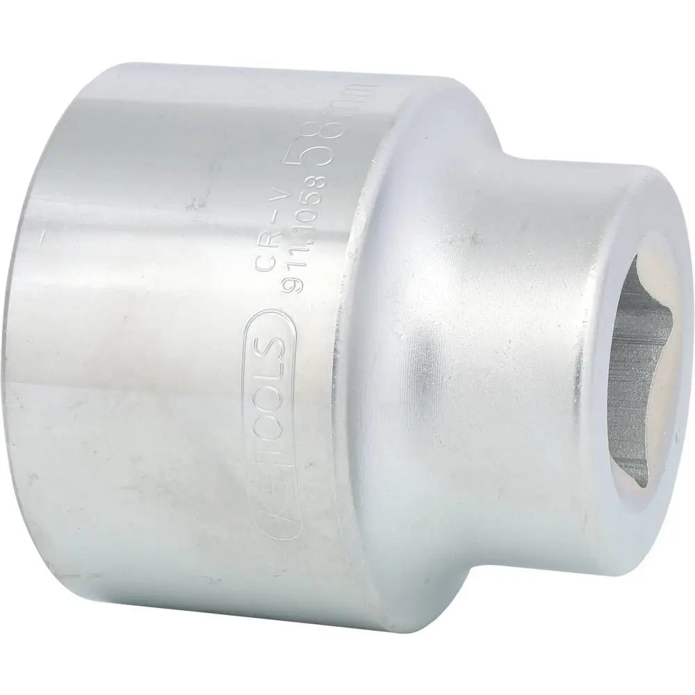 B-Ware Ks Tools Stecknuss Nuss 58mm Chrom Vanadium Stahl 81mm Vierkantantrieb 911.1058 - 4042146044254