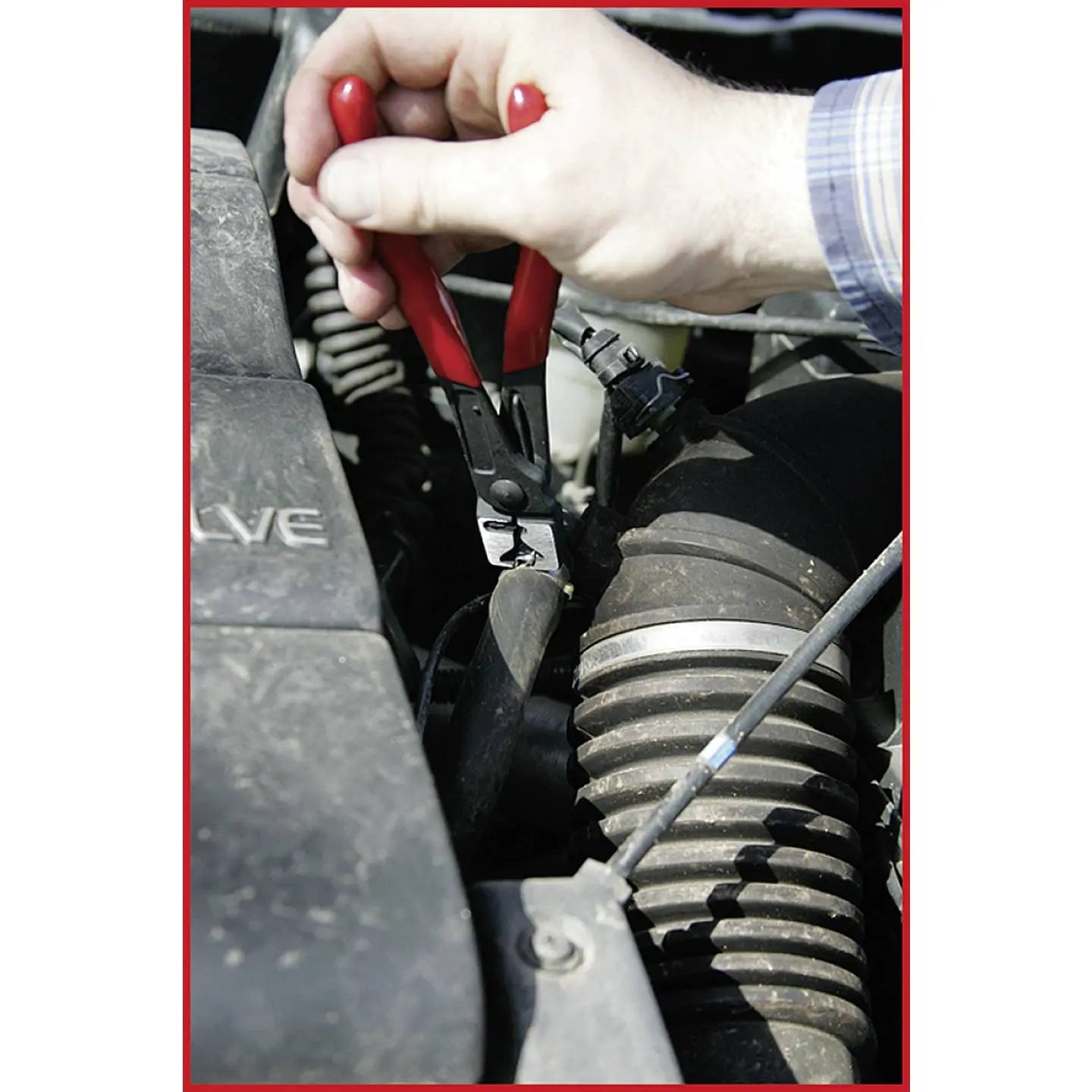 B-Ware Ks Tools Schlauchschellenzange Klemmenzange Click Cobra Selbstöffnend 180 Mm - 4042146093610