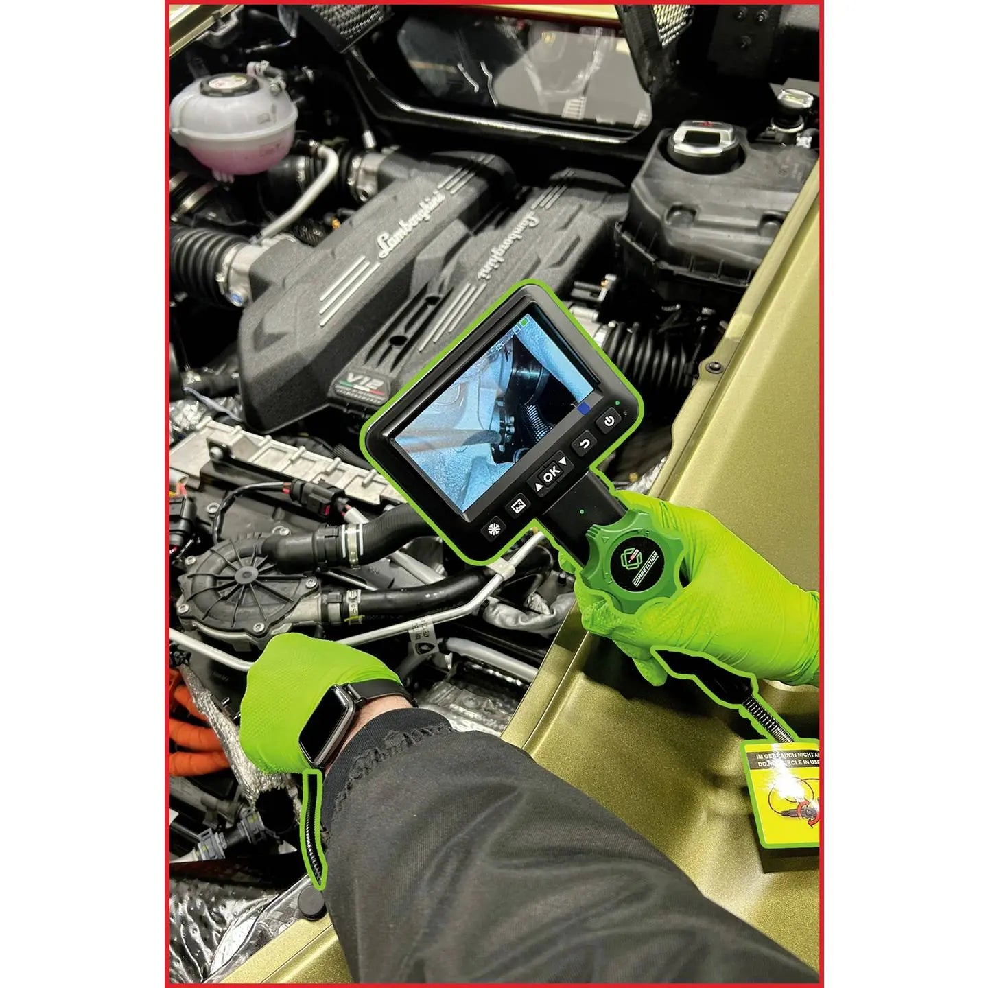 B-Ware Ks Tools Competition Hd Videoskop Satz Videoskop Kamera 6mm Speicherkarte Tasche - 4042146977231