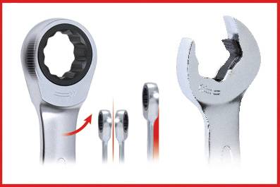 Ks Tools Duo Gea Rplus Ratschenringmaulschlüssel Ring Maulschlüssel Satz 5teilig  B-Ware - 4042146389850