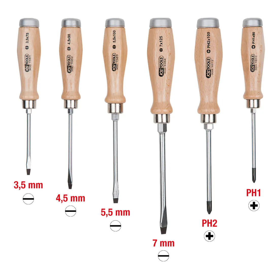 B-Ware Ks Tools Schraubendreher Set Schraubenzieher Satz Ergotorque Woo Dmax 6 Teilig - 4042146209479