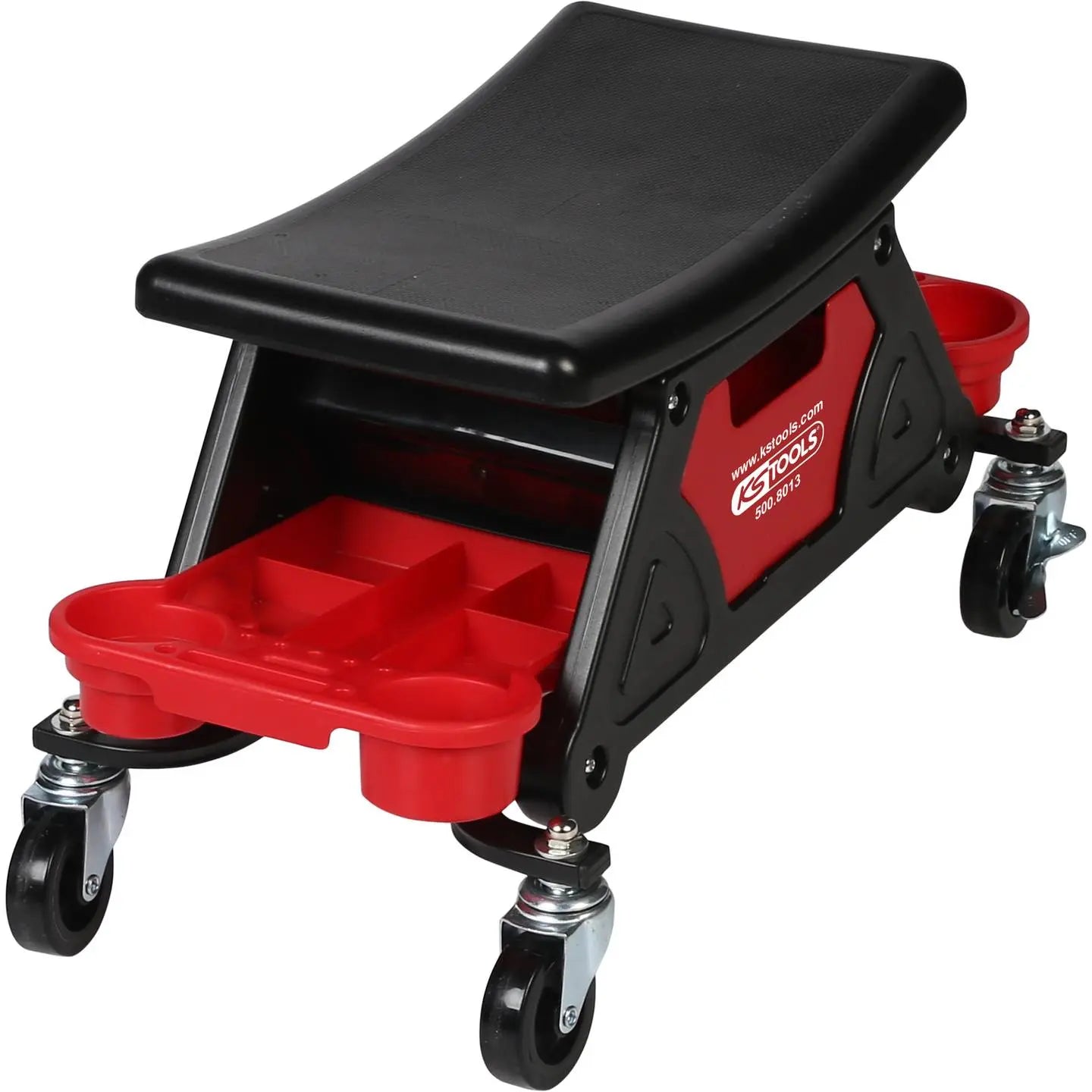 B-Ware Ks Tools Hocker Sitz Fahrbarer Werkstatthocker Rollhocker Abwaschbar Kunststoff - 4042146871430